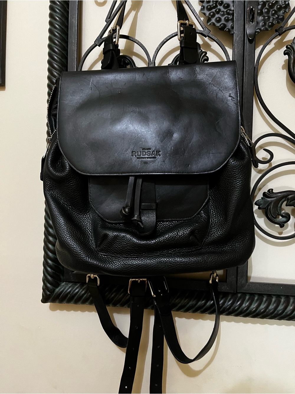 RUDSAK Sac A Dos Mallory Premium Leather Backpack